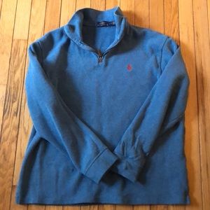 Men’s Polo quarter zip sweater